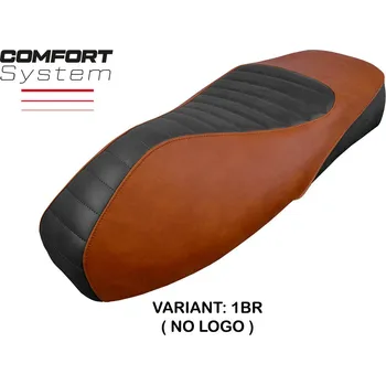 Moto sedlo TPZ Italia potah sedla Vespa GTS 125/150/300 (09-24) Alicudi Comfort model potah sedla: bez loga 1BR (brown)