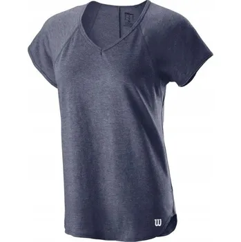 Dámské tričko DÁMSKÉ TRIČKO WILSON TRAINING V-NECK PEACOAT S
