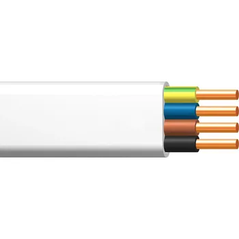 elektrický kabel KABEL CYKY 4x1,5 Černý