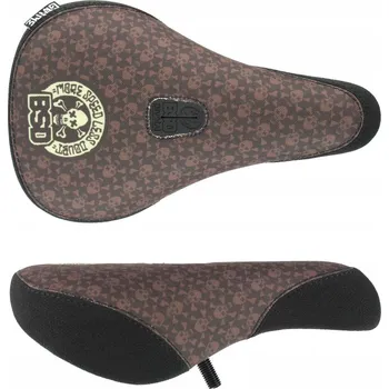 Sedlo na kolo BMX Sedlo BSD Grime Fat - Brown'n Out