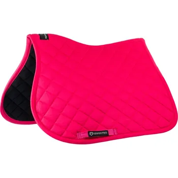 EQUESTRO Dečka podsedlová Basic EQUESTRO, skoková, fuchsia FULL