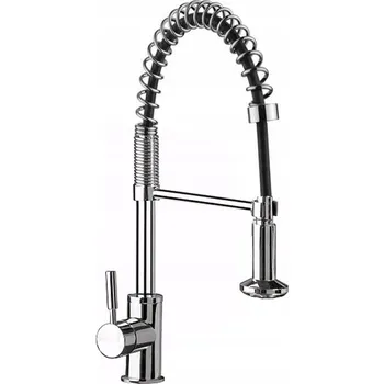 Vodovodní baterie Kuchyňská stojánková baterie ZXC 9808 stříbrná