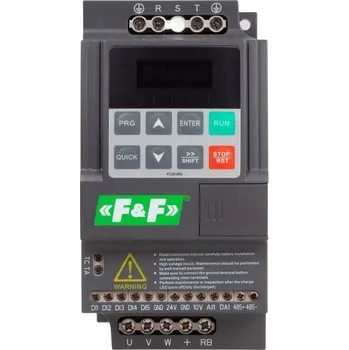 Měnič napětí Jednofázový frekvenční měnič F&F 2,2 kW 10 A