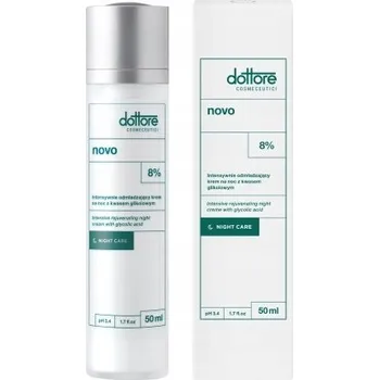 Pleťový krém DOTTORE Novo 8% Omlazující noční krém s 8% kyselinou glykolovou