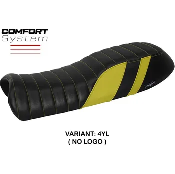 Moto sedlo TPZ Italia potah sedla Moto Guzzi V7 (11-20) Davis comfort model potah sedla: bez loga 4YL (yellow)