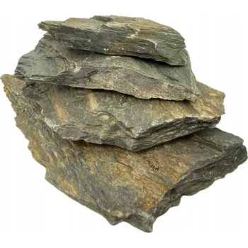 Dekorace do akvária Břidlice, kámen šedý slepenec do akvária 6 KG