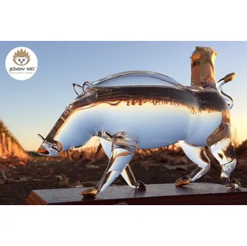 Láhev LUXUSNÍ DÁRKOVÁ LÁHEV - DIVOKÉ PRASE - S ALKOHOLEM 40% ŠVESTKA