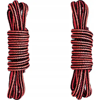 Tkaničky do bot ČERVENÉ ČERNÉ mix Tkaničky do bot Outdoor Adidas Tkaničky 100 cm