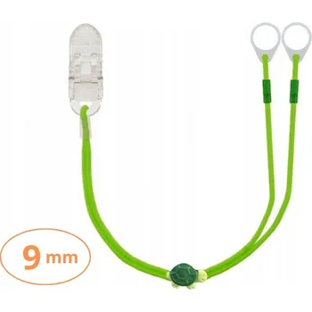 IP kamera Dvojitý klip na sluchadla - zelený se želvou