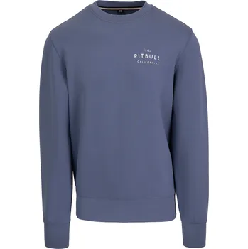 Pánská mikina PitBull West Coast - pánská mikina SAMPSON modrá S