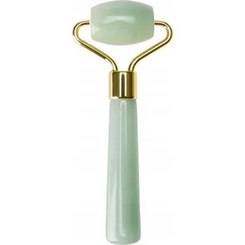 Masáž Masážní váleček na obličej zelený aventurín