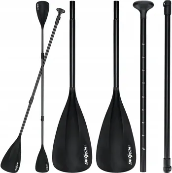 Skládací pádlo Activ/Space pro paddleboardy a kajak, 4dílné, 223 cm