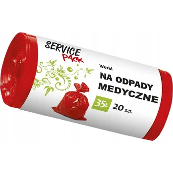 Pytle na odpadky PYTLE NA ODPAD, LÉKAŘSKÝ ODPAD 35L PEVNÉ 20 ks