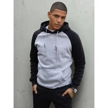 Pánská mikina Pánská mikina DSTREET SVĚTLE ŠEDÁ XL