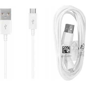 Datový kabel Kabel Samsung USB - microUSB typ B, 1,5 m, bílý