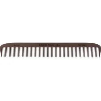 hřeben Kadeřnický hřeben na stříhání Leader Comb Carbon 968 béžový