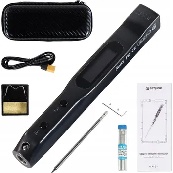 SEQURE SI012 Pro páječka s hrotem T12-B2 černá SET regulace citlivosti