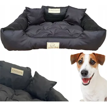 Pelíšek pro psa Pelíšek pro psa KingDog černá 75 cm x 65 cm