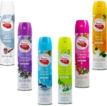 Osvěžovač vzduchu OSVĚŽOVAČ VZDUCHU VE SPREJI AEROSOL 300ML SADA 6 ks