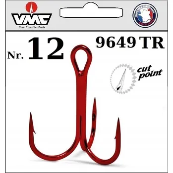 Rybářský háček Zemní kotvičky, muškařské, pro lov pod ledem, přívlačové, plavačkové, s protihrotem VMC 9649 10 ks