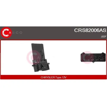 Ventilátor topení a klimatizace Odpor, vnitřní tlakový ventilátor CASCO CRS82006AS