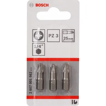 Bit Šroubovací bity Bosch Extra Hart 2607001562 25 mm