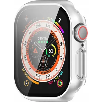 Pouzdro na mobilní telefon Pouzdro pro chytré hodinky Apple Watch 45 + Sklo