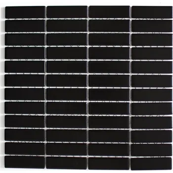 Obklad Keramická mozaika WzorcowniaStudio 29,7 x 29 cm černá