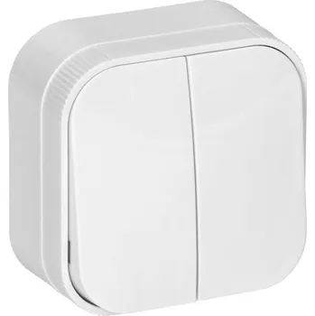 vypínač Vypínač svíčkový nástěnný ToDo IP20 bílý