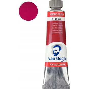 Vodová barva Akrylové barvy Van Gogh červená 1 ks 40 ml