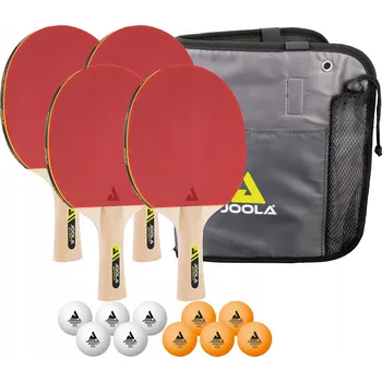 Pingpongová pálka Sada Raketa, Míčky a Obal na Stolní Tenis JOOLA Family