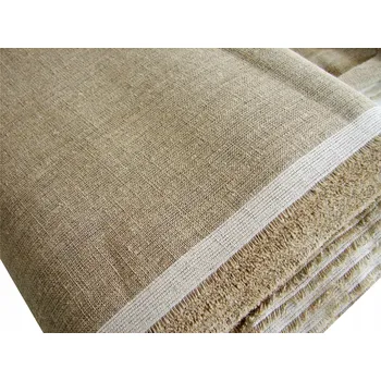 Lněná látka 240 g/m2 šířka 220 cm béžová