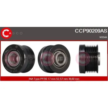 Řemenice, generátor CASCO CCP90209AS