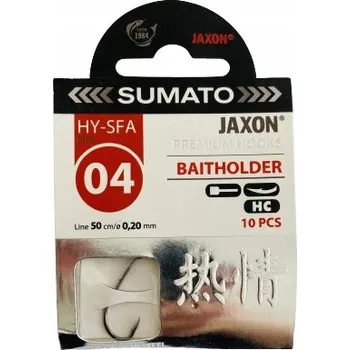Rybářský háček Háček Jaxon s návazcem 4, 10 ks