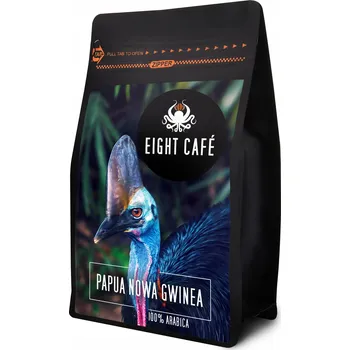 Káva Káva zrnková Arabica Eight Cafe Káva Zrnková 100% Arabica Papua Nová Guinea 250 g 250 g