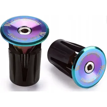 Příslušenství pro čtečku elektronické knihy WESTBIKING Šroubovací zátky do řídítek MULTI - 21g / ROAD/ MTB