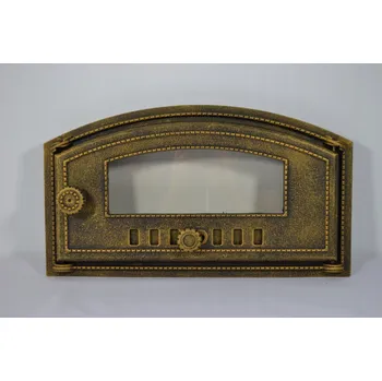 Pec na pizzu Litinová dvířka do pece na pizzu, chleba, udírny