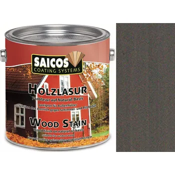 Olej na dřevo SAICOS Olejová lazura na dřevo ANTRACYT 0092 125ml