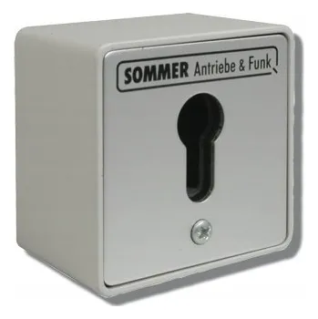 vypínač Klíčový spínač, 2-pólový, bez vložky