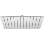 Mereo Talířová sprcha horní, Slim, hranatá 300 x 300 mm, s kloubem, nerez