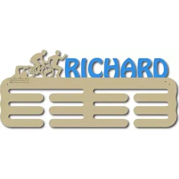 Pelisport Věšák na medaile 17 B triatlon bez gravírovaného textu