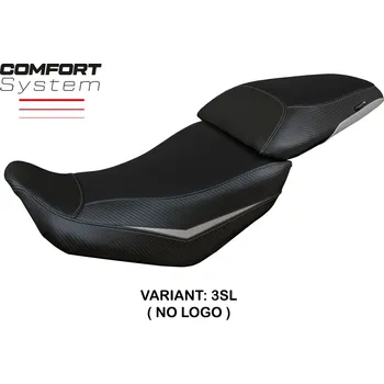 Moto sedlo TPZ Italia potah sedla Voge Valico 500 DS/DSX (20-24) Suining Comfort model potah sedla: bez loga 3SL (silver)