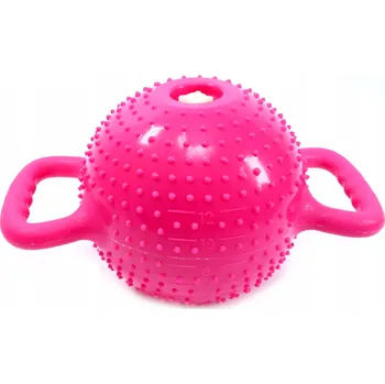 Kettlebell Midex 5 kg, růžová