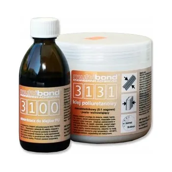 Průmyslové lepidlo Multibond-3131 Polyuretanové lepidlo Pasta 1200 g bez rozpouštědel na dřevo, překližku a izolace