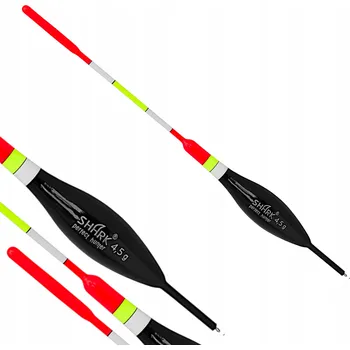 Signalizace záběru Průběžný splávek z BALSY SHARK 4,5 g / 18,5 cm