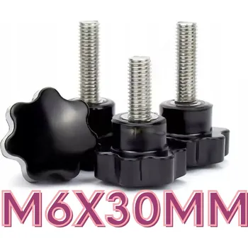 Šroub Knoflík šroub úchyt soustružnický otočný M6 30mm