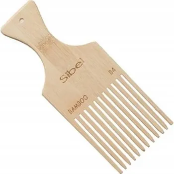 Kadeřnický hřeben na česání, modelování, stříhání a úpravy vlasů Sibel béžový