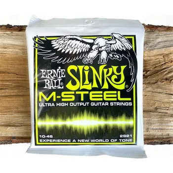 Příslušenství pro strunný nástroj Kytarové struny Ernie Ball 2921 M-Steel Slinky