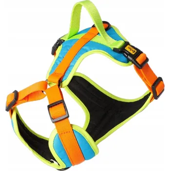 Postroj pro psa Dingo Postroj pro psa ACTIVE SYDNEY vel M ORANŽOVO/MODRÝ