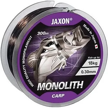 Rybářský vlasec Vlasec Jaxon Monolith Carp 0,3 mm x 300 m